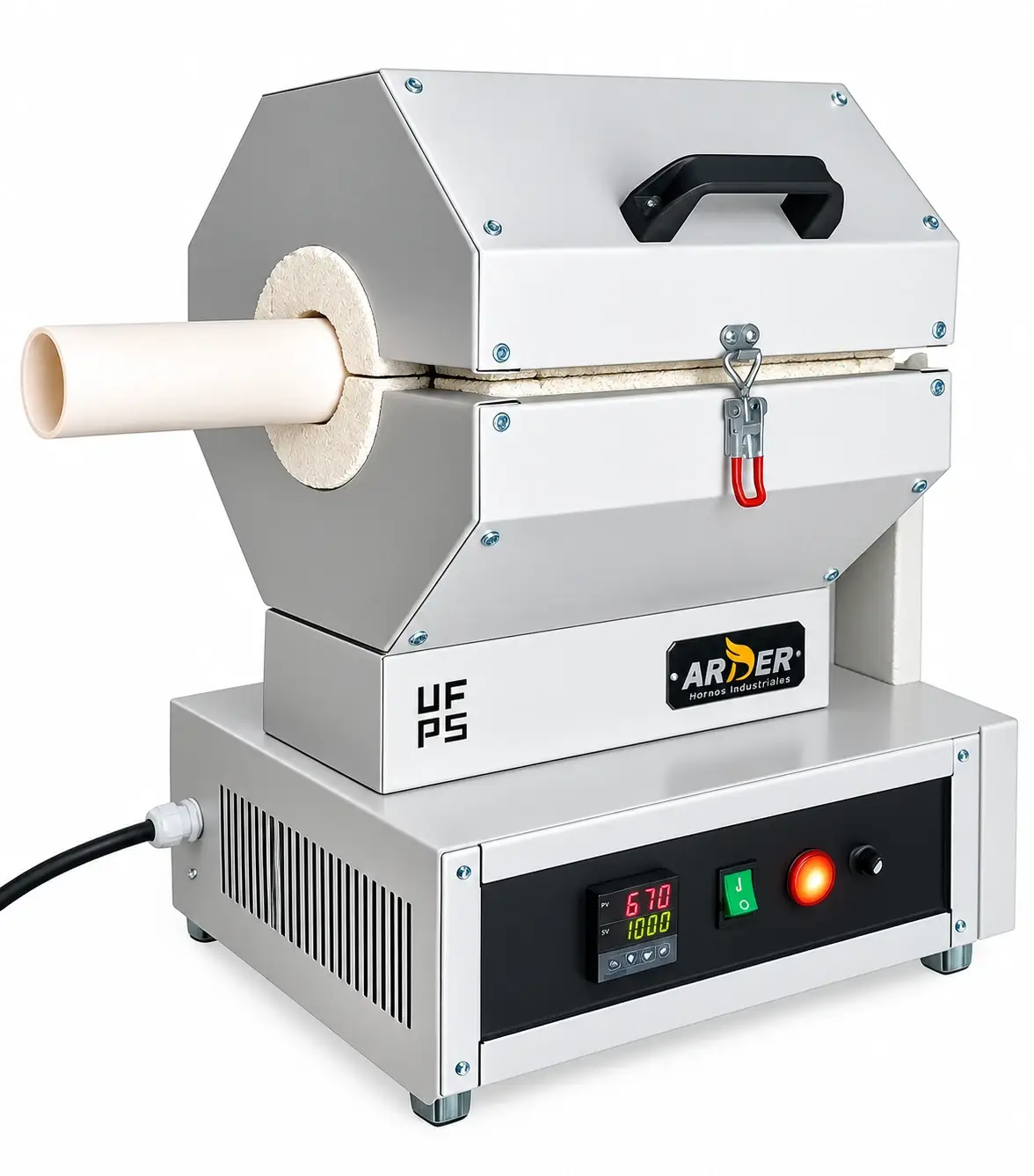 Horno tubular de laboratorio ARDER Serie LHT